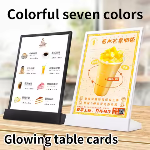 Brand new LED lightbox commercial LED light logo advertising lighting LED poster menu display A4 cus