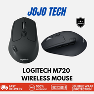 Logitech M720 Triathlon Multi-Device Wireless Mouse with Hyper-fast scrolling