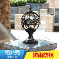 Column head lamp, outdoor wall lamp, garden villa gate pillar lamp, outdoor courtyard pillar waterpr