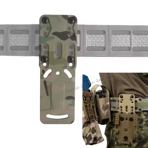 Tactical Short Metal Modular Pistol Hoster Adapter Cpmpatible QLS Platform Holster Drop Leg Band Hun