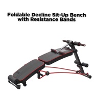 Foldable Sit-up Workout Decline Bench