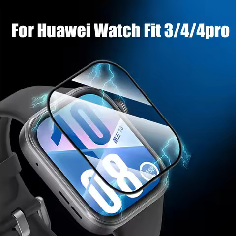 1-5Pcs 9D Curved Film For Huawei Watch fit3-fit4 Screen Protector Not Glass Full Cover for Huawei Wa