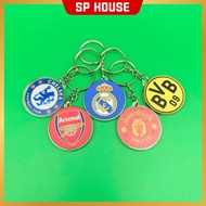 Football Club Logo keychain - football team keychain