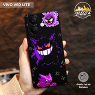 Vivo V60 Lite Silicone Softcase V50 Lite V50/ V40 V40 Lite Gengar Motif/ | Case pro camera black Viv