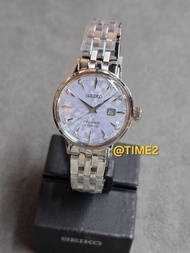 精工 女裝 Seiko Presage Cocktail Time  SRE007J1  SRE007  鑲鑽錶盤  automatic watch  錶經30.3mm  50米防水 自動錶  機械錶