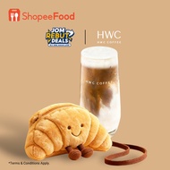 HWC Coffee: Caffe Latte + Plushie (Sales Start: 26 Jan)