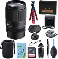 Sigma 16-300mm f3.5-6.7 DC OS Contemporary Lens for Sony E with Sunshine Photo Professional Bundle -