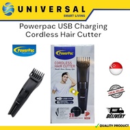 [SG SHOP SELLER] Powerpac USB Charging Cordless Hair Cutter