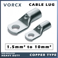 [10pc] Cable Lug Full Copper ( 1.5mm / 2.5mm / 4mm  / 6mm / 10mm )
