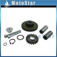 Starter Starting Twin Gears For Zongshen NC250 NC250S NC300S NC450 KAYO BSE MOTOLAND AVANTIS ENDURO 