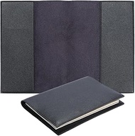 PH PandaHall Book Cover Made of Black PU Leather 33.7 x 23 cm Rectangular Book Protective Cover Refi