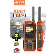 Hp outdoor Aldo 007 new senter besar/ batre besar / 3 sim imei resmi