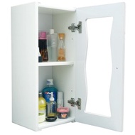 [特價]海灣單門加深防水塑鋼浴櫃/置物櫃-2色可選 1入白色