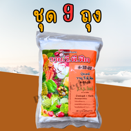 ปุ๋ย 6-32-32 ปุ๋ยเกล็ด YVP เร่งดอก ปุ๋ยเร่งดอก เพิ่มขนาด บรรจุ 1 กิโลกรัม