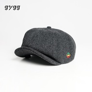 Gigg - Neues - Vintage Wool Newsboy Hat for Men - Headwear Grey Hat Newsboy Cap for Men