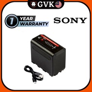 Proocam Smart Battery Camera LED Light Power Display USB Micro Rechargeable with NP-F970 F960 D970 N