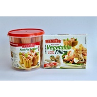 Peranakan Regular Kueh Pie Tee Fun Pack / 30 – 50 Tee Cups with Vegetable Fillings.