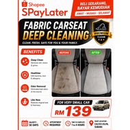Car Seat Deep Cleaning Voucher | SPayLater Available | Caltex USJ16 Subang Jaya / Cuci kerusi seat k
