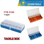Bakau Tackle Box FTB 5100 Fishing Lure and Hook Storage Box Fishing Lure Case Accessories Box KERAPU