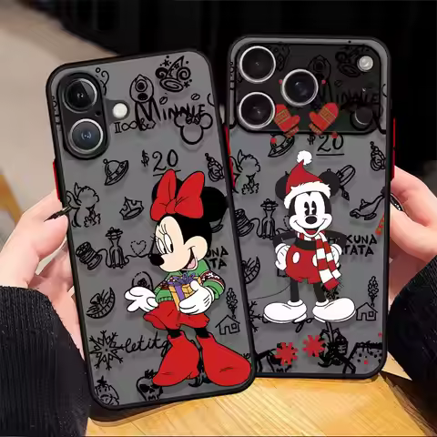 Case for iPhone 13 Mini 17 Air 15 Plus 17 16 Pro Max 14 16e 11 XS 12 Back Phone Cover Christmas Mick