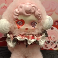 Insular ชุดฤดูหนาว Charming SKULLPANDA ตุ๊กตาผ้ากำมะหยี่กล่องทึบของเล่นสำหรับเทศกาล