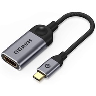 QGeeM USB C to HDMI Adapter 4K, USB Type-C to HDMI Adapter [Thunderbolt 3 Compatible] Compatible with MacBook Pro 2018/2017, Samsung Galaxy S9/S8,Dell XPS 13/15, Pixelbook More