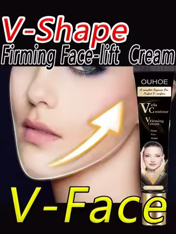 V-Shaped Face Cream Lift Firm Remove Double Chin To Create A Small V Face Anti-Aging Beauty Massage