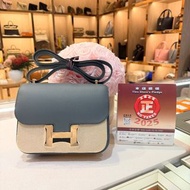 Hermes Constance 19 63 杏仁綠 Vert Amande 淡金扣 C19 mini Constance