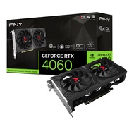 GeForce RTX™ 4060 8GB XLR8 Gaming Verto™ Dual Fan OC Graphics Card DLSS 3 (128-bit, PCIe 4.0, GDDR6,