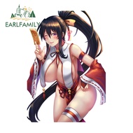 EARLFAMILY High School Dxd Anime Car Sticker Himejima Akeno Fashion Occlusion Scratch Rearview Mirro