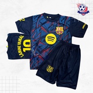 / LATEST BARCA LAMINE YAMAL BOYS' FOOTBALL JERSEY SET AGES 1-15 YEARS
