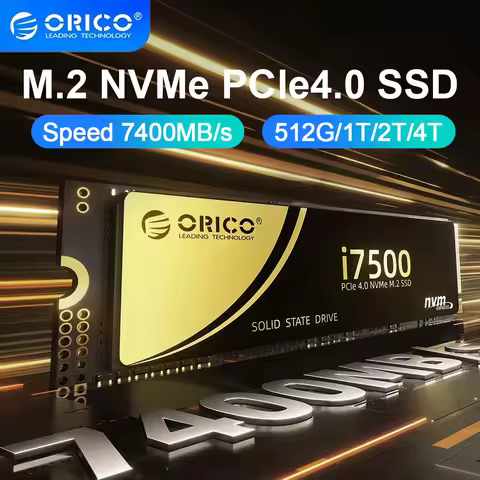 ORICO 1TB 2TB NVMe SSD PCIe 4.0 Up To 7400MB/s M.2 NVMe SSD 2280 PCIe 4.0 SSD Solid State Drive Stor