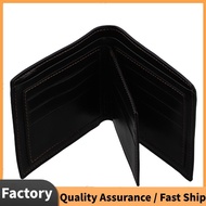 Wallet for Men Wallet Men's Wallet Short Wallet Leather Wallet Men Men's Leather Wallet Purse Men(Bl