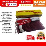 BEST SELLER !!! Net Badminton LINING / Jaring Bulutangkis / Net Bulutangkis - NET TURNAMEN - NET MUR