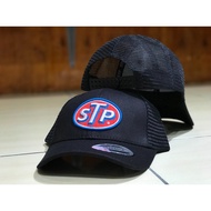[DISCOUNT] Topi Unisex Hat STP TRUCKER CAP (Black)