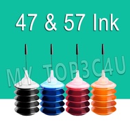 compatible Canon 47 57 ink PG 47XL CL 57XL ink PG47XL CL57XL refillable ink for  Canon Pixma  E480, E477, E470, E460, E410, E4270, E3470, E3370, E3170