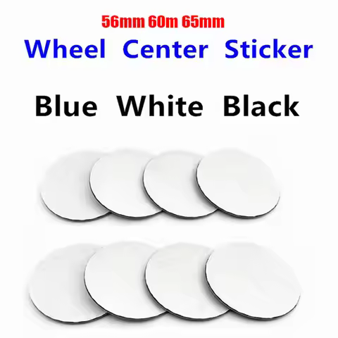 4Pcs Baoma 56mm 60mm 65mm Wheel Center Logo Sticker Emblem Rim Caps Hub Cover Hubcap Badge Decal For