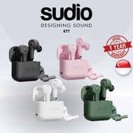 [SG] Sudio ETT True Wireless Earbuds TWS Earphones with ANC – Supports Wireless Charging