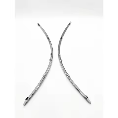 OE A1698851921 A1698852021 Chrome Plated Left Right Trim Strips Rear Bumper For Benz W245 B160 B180 