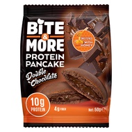 BITE & MORE Protein Pancake Mix (4 packs X 50g) -  Double Chocolate