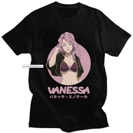 Unique Vanessa Enoteca Tee Tops For Men Short Sleeved Japanese Anime Manga T Shirt Cotton Tshirts Ts