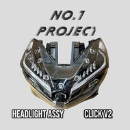 Honda Click v2 Headlight Assy click 125i 150i Headlight plug and play