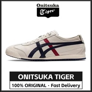 【100% Original 】Onitsuka Tiger MEXICO 66 SD Cream 1183A872-101 Low Top Unisex Sneakers