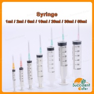 Syringe Disposable Luer Slip 1/2/5/10/20/30/50ml 一次性针筒针管
