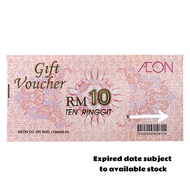 (Ready Stock) AEON Gift Voucher RM10 Ten Ringgit