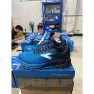 รองเท้าวิ่งแพลตฟอร์ม Brooks Cascadia 16 Lake Blue Mountaineering Shoes รองเท้าวิ่ง WQCN CBN3