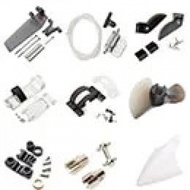 Feilun FT012 RC เรืออะไหล่มอเตอร์เซอร์โวแบตเตอรี่ ESC ควบคุมระยะไกลชาร์จร่างกายปกเชลล์ใบพัด Waterjet