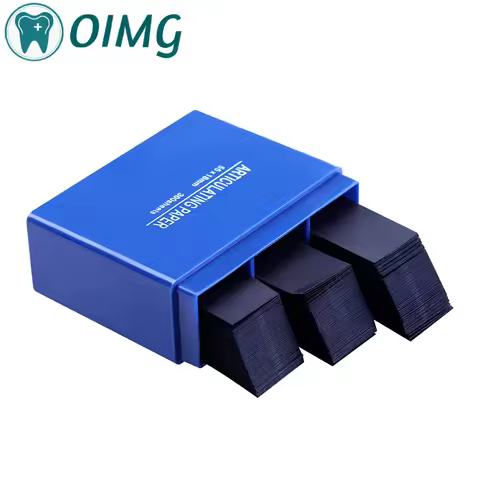 Dental 55*18mm Blue/Red Articulating Paper Strips Dentistry Oral Teeth Whitening Material 55*18mm De