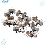 PANSIE 20pcs Micro Slide Switch, 2 Position 4mm Toggle Toggle Switch, Mini SPDT Vertical 1P2T Micro 