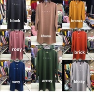 DISKON GILA-GILAAN!!KAOS TUNIK JUMBO KOREA PREMIUM IMPORT/TUNIK OVERSIZED/BAJU IBU-IBU JUMBO/KAOS PA